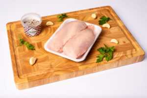 CHICKEN BREAST FILLET SKIN ON TRAYED