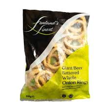 BEER BATTERED ONION RINGS 1KG