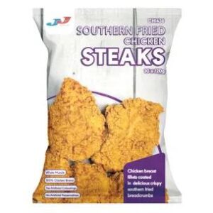 WHOLE MUSCLE SOUTHERN FRIED HALAL CHICKEN STEAKS