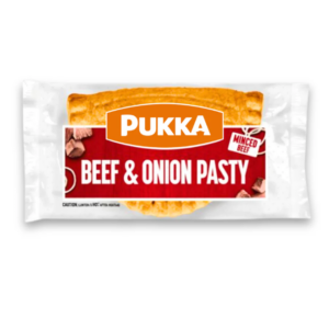 PUKKA MINCED BEEF & ONION PASTY X12