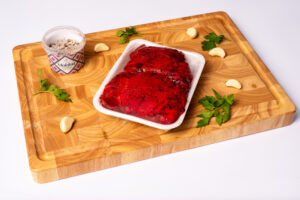 TANDOORI BONELESS THIGHS TRAYED