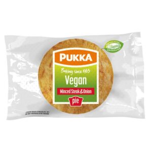 PUKKA WRAPPED VEGAN MINCED STEAK & ONION PIE x12