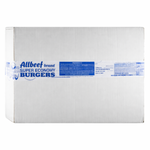 ALLBEEF ECONOMY BEEF BURGER 48x4oz